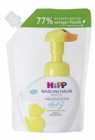 HIPP Babysanft - Детская моющая пенка для лица и рук “Уточка” для чувствительной кожи, сменный блок, 250 мл - фото 1