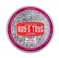 Boys Toys - Глина для укладки волос высокой фиксации с низким уровнем блеска, 100 мл глина для укладки волос brocosmetics сильная фиксация