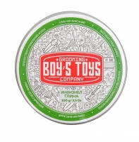 Boys Toys - Глина для укладки волос средней фиксации с низким уровнем блеска, 100 мл средство для очищения dnc глина косметическая розовая 130 г