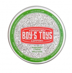 Фото Boys Toys - Глина для укладки волос средней фиксации с низким уровнем блеска, 100 мл