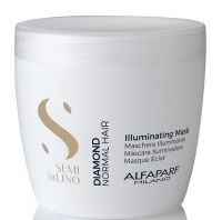 Alfaparf Milano - Маска для нормальных волос, придающая блеск Diamond Illuminating Mask, 500 мл маска эксфолиант 2 в 1 чистый детокс c водорослями био для нормальных и жирных волос 200мл