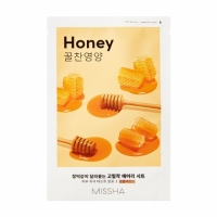 Missha - Тканевая маска для лица Airy Fit Sheet Mask Honey ложка для меда bee honey 15 см