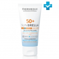 Фото Dermedic Sunbrella - Солнцезащитный крем SPF 50+ для жирной кожи и комбинированной кожи, 50 г