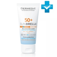 Dermedic Sunbrella - Солнцезащитный крем для сухой и нормальной кожи SPF 50+, 50 г dermedic sunbrella солнцезащитный крем spf 50 для жирной кожи и комбинированной кожи 50 г