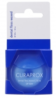 Curaprox - Межзубная мятная нить, 50 м ovie нить зубная тонкая вощеная 1
