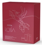 Фото Estel Rossa - Подарочный набор парфюмерных компаньонов Rossa: шампунь, 250 мл + бальзам-маска, 200 мл + масло, 150 мл + крем-суфле, 200 мл