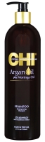 Chi Argan Oil - Шампунь с маслом арганы и маслом моринга, 739 мл стабилизатор завитка после химической завивки curl definer