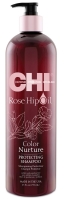 Chi Rose Hip Oil - Шампунь с маслом дикой розы Поддержание цвета, 739 мл