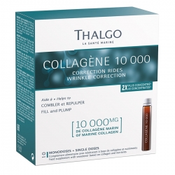 Фото Thalgo Source Marine - Биологически активная добавка для молодости и красоты Collagene 10 000, 10 ампул х 25 мл