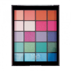 Фото MUA Make Up Academy - Палетка теней для век, 20 оттенков, оттенок TROPICAL OCEANA, 22 гр