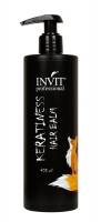 Invit - Бальзам Keratiness для питания и реструктуризации сухих и сильно поврежденных волос, с кератином, 400 мл - фото 1