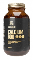 Фото Grassberg - Биологически активная добавка к пище Calcium 600 + D3 + Zn с витамином K1, 60 таблеток