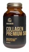 Фото Grassberg - Биологически активная добавка к пище Collagen Premium 500 мг + витамин C 40 мг, 60 капсул