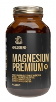 Grassberg Magnesium Premium - Биологически активная добавка к пище B6, 60 капсул grassberg omega 3 value биологически активная добавка к пище 30% 1000 мг 120 капсул
