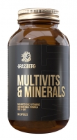Фото Grassberg Multivit & Minerals - Биологически активная добавка к пище, 90 капсул