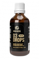 Grassberg - Биологически активная добавка к пище Vitamin D3 400IU Drops, 50 мл