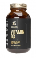 Grassberg Vitamin D3 - Биологически активная добавка к пище 600IU, 90 капсул витамин в6 now foods vitamin b 6 капсулы 100 мг 100 шт