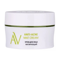 Aravia Laboratories - Крем для лица матирующий Anti-Acne Mat Cream, 50 мл aravia laboratories крем для лица матирующий anti acne mat cream 50 мл