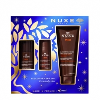 Фото Nuxe - Набор бестселлеры для мужчин (увлажняющий гель для лица, 50 мл + мужской шариковый дезодорант 24 часа, 50 мл + гель для душа, 200 мл)