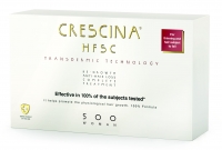 Crescina - 500 Комплекс Transdermic для женщин: лосьон для возобновления роста волос №10 + лосьон против выпадения волос №10 compliment активный комплекс для волос активатор роста профилактика выпадения селен 40 0