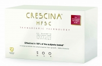 Фото Crescina - 500 Комплекс Transdermic для мужчин: лосьон для возобновления роста волос №20 + лосьон против выпадения волос №20
