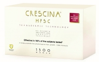 Crescina - 1300 Комплекс Transdermic для женщин: лосьон для возобновления роста волос №20 + лосьон против выпадения волос №20 весенняя раскраска