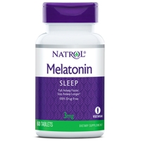 Natrol - Мелатонин 3 мг, 60 таблеток рыба говорит