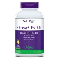 Natrol - Рыбий жир омега-3 1000 мг, 150 капсул norwegian fish oil омега 3 с витамином d 120 капсул