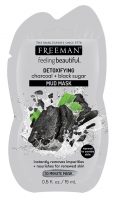 Freeman - Грязевая маска с углем и черным сахаром, 15 мл