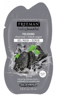 Freeman - Маска-скраб с углем и черным сахаром, 15 мл