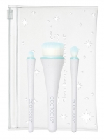 

Eco Tools - Набор мини-кистей для макияжа с косметичкой All Eyes On Me Mini 360 Ultimate Brush Kit