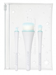 Фото Eco Tools - Набор мини-кистей для макияжа с косметичкой All Eyes On Me Mini 360 Ultimate Brush Kit