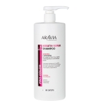 Фото Aravia Professional - Шампунь с кератином для защиты структуры и цвета поврежденных и окрашенных волос Keratin Repair Shampoo, 1000 мл