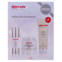 Фото Skincode - Подарочный набор "Бестселлеры" (сыворотка 30 мл + крем 50 мл + гель 125 мл)
