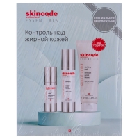 

Skincode - Подарочный набор "Контроль над жирной кожей" (очищающее средство 125 мл + сыворотка 30 мл + лосьон 50 мл)
