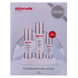 Фото Skincode - Подарочный набор "Совершенная кожа" (сыворотка 30 мл + дневной крем 50 мл + крем для контура глаз 15 мл)