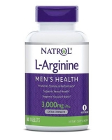 Natrol - L-Аргинин 3000 мг, 90 таблеток люстра с пду 1984 2 led 110вт 3000 6000к 45х45х18 см bayerlux