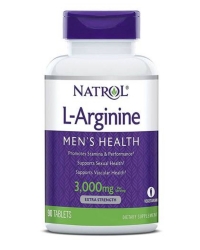 Фото Natrol - L-Аргинин 3000 мг, 90 таблеток