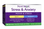 Фото Natrol - Комплекс "Стресс & Тревожность, День и ночь", 2 х 30 таблеток
