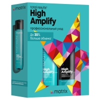 Matrix - Весенний набор High Amplify (шампунь с протеинами 300 мл + кондиционер для объёма волос 300 мл) - фото 1