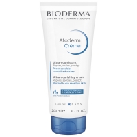 Bioderma - Питательный увлажняющий крем для лица и тела, 200 мл