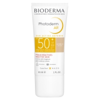 Bioderma - Крем солнцезащитный с тоном для кожи с покраснениями AR SPF50+, 30 мл