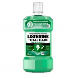 Фото Listerine - Ополаскиватель для полости рта Total Care «Защита десен», 500 мл