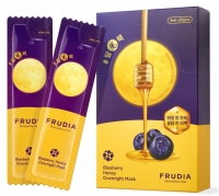 Frudia - Питательная ночная маска с черникой и медом, 20 х 5 мл альгинатная маска для лица и тела с экстрактом виноградных косточек 1126005 200 г