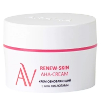 Aravia Laboratories - Крем обновляющий с АНА-кислотами Renew-Skin AHA-Cream, 50 мл icon skin обновляющий тоник активатор с кислотами perfect glow 150 0