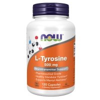 Now Foods - L-Тирозин 500 мг, 120 капсул элентра нутриш йод тирозин капс 60 шт