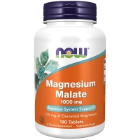 Now Foods - Магний 1000 мг, 180 таблеток магний b6 биокор драже 60 шт