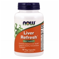 Now Foods - Комплекс для здоровья печени Liver Refresh 771 мг, 90 капсул солгар жир из печени норвежской трески капсулы 100 шт