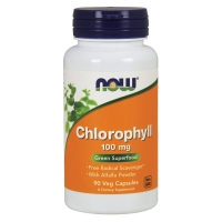 Now Foods - Хлорофилл 100 мг, 90 капсул хлорофилл atletic food chlorophyll 120 капсул 50 мг