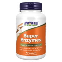 Now Foods - Супер энзимы, 90 капсул нау фудс супер энзимы капс 90